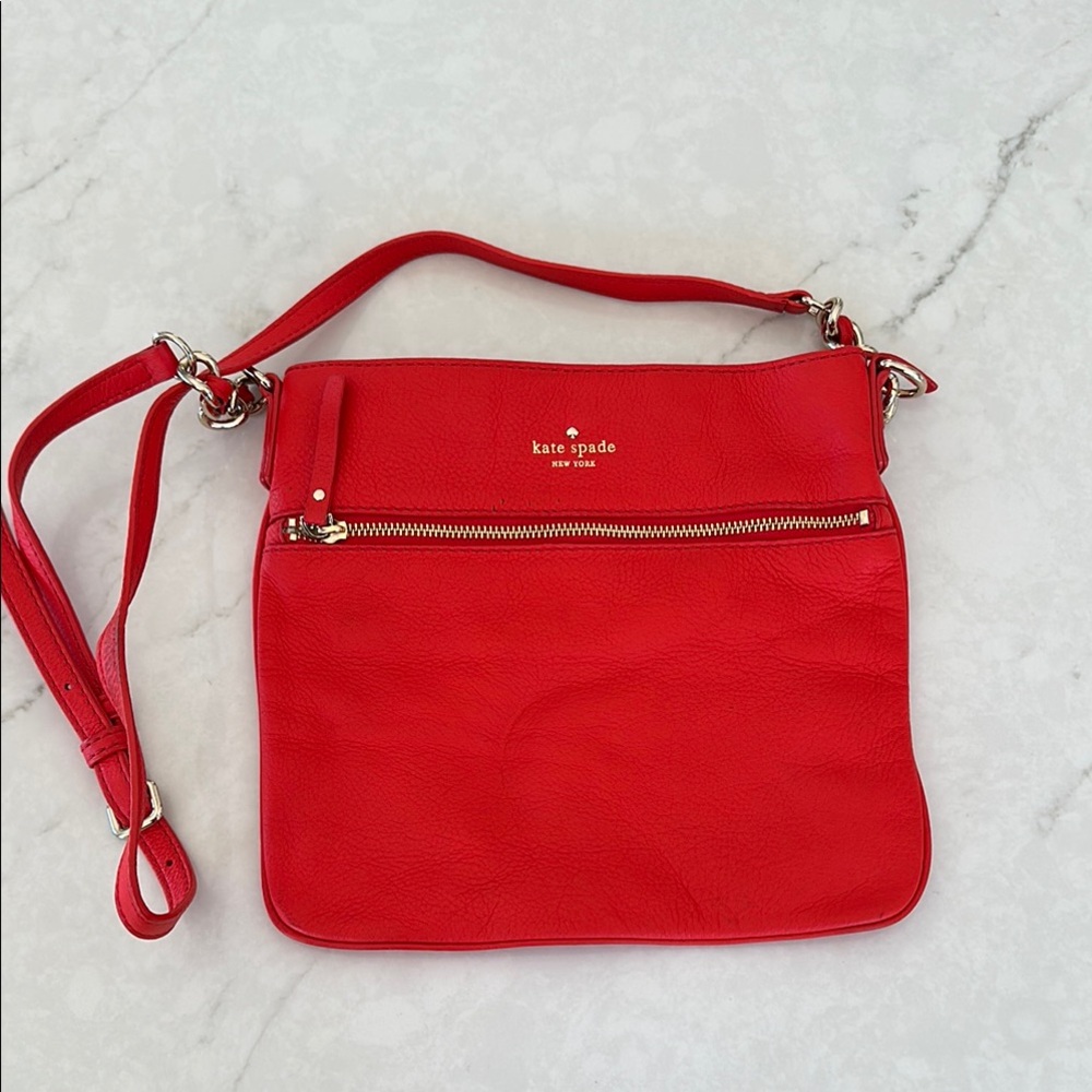 Kate Spade bright orange Crossbody Bag